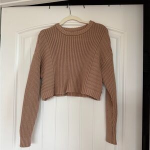 kendall & kylie woven sweater